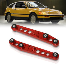 Load image into Gallery viewer, Acura Integra 1994-2001 / Honda Civic 1988-1995 / CRX 1988-1991 / Del Sol 1993-1997 Rear Lower Control Arms Red

