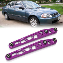 Load image into Gallery viewer, JDM Sport Honda Civic 1996-2000 Rear Lower Control Arms Purple with Black Bushings