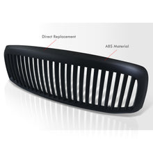Load image into Gallery viewer, Dodge Ram 1500 2006-2008 / 2500 3500 2007-2009 Vertical Style Front Grille Black