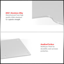 Load image into Gallery viewer, GM Gen 3 III LS LSX LS1 LM7 LR4 LQ4 LS6 L59 LQ9 LM4 L33 1997-2007 Low Profile Billet Aluminum Engine Valley Pan Cover Plate (No Knock Sensor / Delete) + Gasket