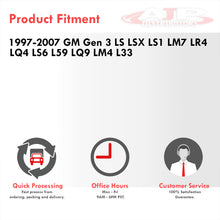 Load image into Gallery viewer, GM Gen 3 III LS LSX LS1 LM7 LR4 LQ4 LS6 L59 LQ9 LM4 L33 1997-2007 Low Profile Billet Aluminum Engine Valley Pan Cover Plate (No Knock Sensor / Delete) + Gasket