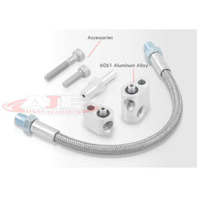 Load image into Gallery viewer, GM Gen 3 III LS LSX LS1 Cylinder Head Coolant Steam Port Crossover Throttle Body Bypass Hose Kit
