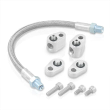 Load image into Gallery viewer, GM Gen 3 III LS LSX LS1 Cylinder Head Coolant Port Crossover Throttle Body Bypass Hose Kit