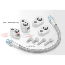 Load image into Gallery viewer, GM Gen 3 III LS LSX LS1 Cylinder Head Coolant Port Crossover Throttle Body Bypass Hose Kit