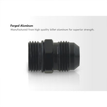 Load image into Gallery viewer, ORB-10 O-ring Boss AN10 10AN to AN10 10AN Male Adapter Fitting Black