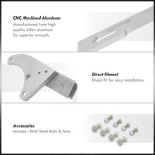 Load image into Gallery viewer, BMW 3 Series F30 X-Drive AWD 2012-2018 Front Upper Strut Bar Silver (Excluding M3 Models)