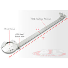 Load image into Gallery viewer, BMW 5 Series E39 1995-2003 Front Upper Strut Bar Silver