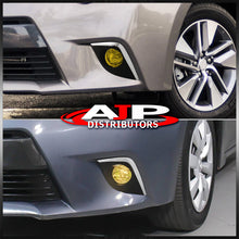 Load image into Gallery viewer, Toyota Corolla (Non-S Models) 2014-2016 Front Fog Lights Yellow Len (Includes Switch & Wiring Harness)