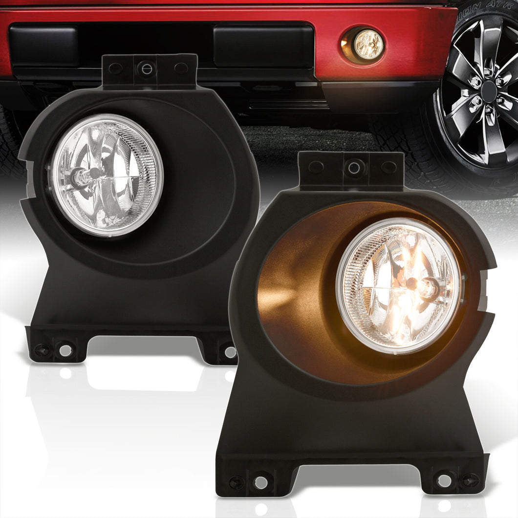 Ford F150 2011-2014 Front Fog Lights Clear Len (Includes Switch & Wiring Harness) (Will Not Fit Raptor Models)