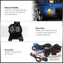 Load image into Gallery viewer, Ford F150 2011-2014 Front Fog Lights Yellow Len (Includes Switch & Wiring Harness) (Will Not Fit Raptor Models)
