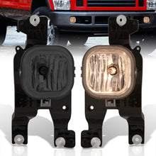 Load image into Gallery viewer, Ford F250 F350 F450 F550 Super Duty 2008-2010 Front Fog Lights Smoked Len (Includes Switch & Wiring Harness)