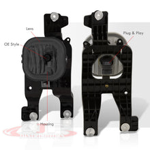 Load image into Gallery viewer, Ford F250 F350 F450 F550 Super Duty 2008-2010 Front Fog Lights Smoked Len (Includes Switch & Wiring Harness)