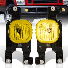 Load image into Gallery viewer, Ford F250 F350 F450 F550 Super Duty 2008-2010 Front Fog Lights Yellow Len (Includes Switch & Wiring Harness)