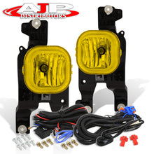 Load image into Gallery viewer, Ford F250 F350 F450 F550 Super Duty 2008-2010 Front Fog Lights Yellow Len (Includes Switch & Wiring Harness)