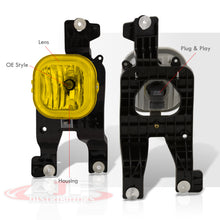 Load image into Gallery viewer, Ford F250 F350 F450 F550 Super Duty 2008-2010 Front Fog Lights Yellow Len (Includes Switch & Wiring Harness)