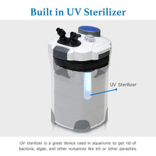 Load image into Gallery viewer, SUNSUN HW-303B 100 Gallon Aquarium External Fish Tank Canister Filter + UV Sterilizer
