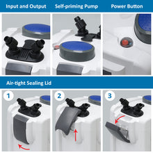 Load image into Gallery viewer, SUNSUN HW-703B 100 Gallon Aquarium External Fish Tank Canister Filter + UV Sterilizer