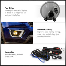 Load image into Gallery viewer, Chevrolet Colorado 2015-2020 Front Fog Lights Yellow Len (Includes Switch & Wiring Harness)