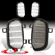 Load image into Gallery viewer, Chevrolet Silverado 1500 2019-2021 / 1500 LD 2019-2021 / GMC Sierra 1500 2019-2021 Front White LED Side Mirror Marker Lights Clear Len