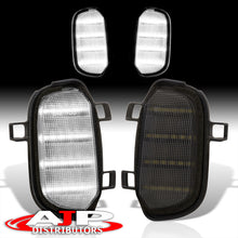 Load image into Gallery viewer, Chevrolet Silverado 1500 2019-2021 / 1500 LD 2019-2021 / GMC Sierra 1500 2019-2021 Front White LED Side Mirror Marker Lights Smoke Len