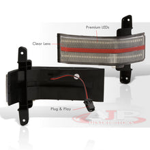 Load image into Gallery viewer, Chevrolet Silverado 1500 2014-2018 / 1500LD 2019 / 2500HD 3500HD 2015-2019 / GMC Sierra 1500 2014-2018 / 1500LD 2019 / 2500HD 3500HD 2015-2019 Front Amber Sequential LED Side Mirror Signal Marker Lights Clear Len