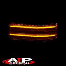 Load image into Gallery viewer, Chevrolet Silverado 1500 2014-2018 / 1500LD 2019 / 2500HD 3500HD 2015-2019 / GMC Sierra 1500 2014-2018 / 1500LD 2019 / 2500HD 3500HD 2015-2019 Front Amber Sequential LED Side Mirror Signal Marker Lights Clear Len