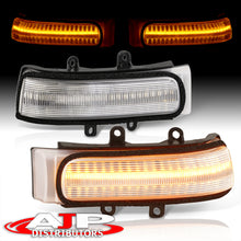 Load image into Gallery viewer, Toyota 4Runner 2010-2013 / Highlander 2008-2013 / RAV4 2009-2012 / Sienna 2014-2020 / Tacoma 2012-2015 Front Amber Sequential LED Side Mirror Signal Marker Lights Clear Len