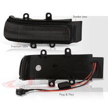Load image into Gallery viewer, Toyota 4Runner 2010-2013 / Highlander 2008-2013 / RAV4 2009-2012 / Sienna 2014-2020 / Tacoma 2012-2015 Front Amber Sequential LED Side Mirror Signal Marker Lights Smoke Len