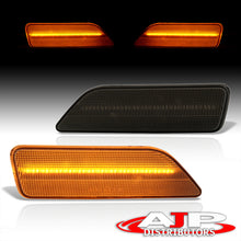 Load image into Gallery viewer, Mercedes Benz CLS500 CLS55 C219 2006-2006 / CLS550 CLS63 2007-2011 Front Amber LED Side Marker Lights Smoke Len