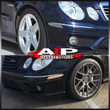 Load image into Gallery viewer, Mercedes Benz E-Class W211 E320 E350 E550 E63 AMG 2007-2009 Front Amber LED Side Marker Lights Clear Len