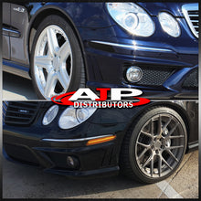 Load image into Gallery viewer, Mercedes Benz E-Class W211 E320 E350 E550 E63 AMG 2007-2009 Front Amber LED Side Marker Lights Smoke Len