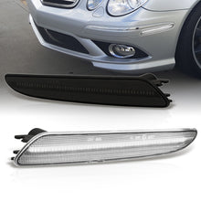 Load image into Gallery viewer, Mercedes Benz E-Class W211 E320 E350 E550 E63 AMG 2007-2009 Front White LED Side Marker Lights Smoke Len