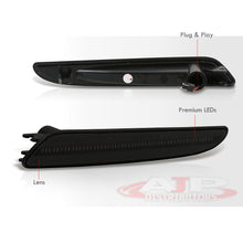 Load image into Gallery viewer, Mercedes Benz E-Class W211 E320 E350 E550 E63 AMG 2007-2009 Front White LED Side Marker Lights Smoke Len