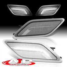 Load image into Gallery viewer, Mercedes Benz E-Class W212 C207 A207 E300 E350 E550 E63 AMG 2010-2013 Front White LED Side Marker Lights Clear Len