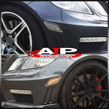 Load image into Gallery viewer, Mercedes Benz E-Class W212 C207 A207 E300 E350 E550 E63 AMG 2010-2013 Front Amber LED Side Marker Lights Clear Len
