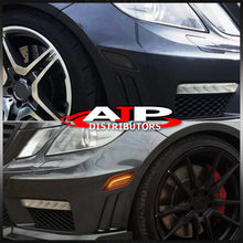 Load image into Gallery viewer, Mercedes Benz E-Class W212 C207 A207 E300 E350 E550 E63 AMG 2010-2013 Front Amber LED Side Marker Lights Smoke Len