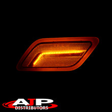 Load image into Gallery viewer, Mercedes Benz E-Class W212 C207 A207 E300 E350 E550 E63 AMG 2010-2013 Front Amber LED Side Marker Lights Smoke Len