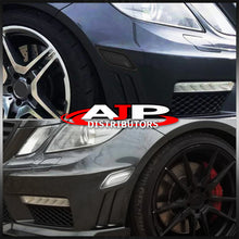 Load image into Gallery viewer, Mercedes Benz E-Class W212 C207 A207 E300 E350 E550 E63 AMG 2010-2013 Front White LED Side Marker Lights Smoke Len