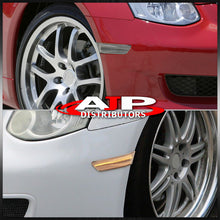 Load image into Gallery viewer, Infiniti G35 Coupe 2003-2007 Front Amber LED Side Marker Lights Clear Len