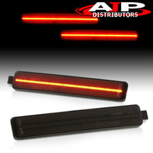 Load image into Gallery viewer, Buick Enclave 2008-2012 / Cadillac CTS CTS-V Sedan 2008-2013 / Equinox 2005-2009 / Trailblazer SS 2007-2009 / GMC Acadia 2013-2016 / Pontiac Sunfire 1995-1999 / Torrent 2006-2009 / Saturn Vue 2002-2007 Rear Red LED Reflector Lights Smoke Len