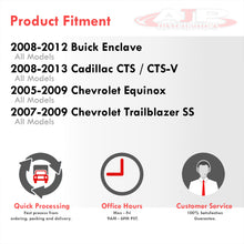 Load image into Gallery viewer, Buick Enclave 2008-2012 / Cadillac CTS CTS-V Sedan 2008-2013 / Equinox 2005-2009 / Trailblazer SS 2007-2009 / GMC Acadia 2013-2016 / Pontiac Sunfire 1995-1999 / Torrent 2006-2009 / Saturn Vue 2002-2007 Rear Red LED Reflector Lights Smoke Len