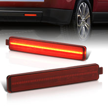 Load image into Gallery viewer, Buick Enclave 2008-2012 / Cadillac CTS CTS-V Sedan 2008-2013 / Equinox 2005-2009 / Trailblazer SS 2007-2009 / GMC Acadia 2013-2016 / Pontiac Sunfire 1995-1999 / Torrent 2006-2009 / Saturn Vue 2002-2007 Rear Red LED Reflector Lights Red Len