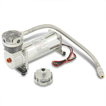 Load image into Gallery viewer, 1/4&#39;&#39; 200PSI 480C 12V Air Suspension Compressor Pump Kit Chrome
