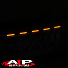 Load image into Gallery viewer, Jeep Wrangler JK 2007-2018 Front Grille Black with Amber LED DRL Running Lights