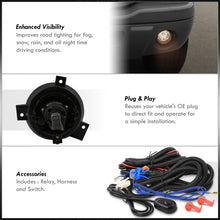Load image into Gallery viewer, Ford Ranger 2001-2003 Front Fog Lights Clear Len (Includes Switch & Wiring Harness)