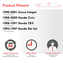 Load image into Gallery viewer, Acura Integra 1990-2001 / Honda Civic 1988-2000 / CRX 1988-1991 / Del Sol 1993-1997 Stainless Steel Resonated Test Pipe (No O2 Sensor Bung, Hardware, Gasket)