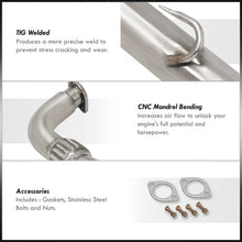 Load image into Gallery viewer, Mitsubishi Eclipse GSX 1989-1994 AWD Turbo Downpipe