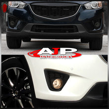 Load image into Gallery viewer, Mazda CX-5 2013-2016 Front Fog Lights Smoked Len (Includes Switch & Wiring Harness)