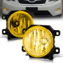 Load image into Gallery viewer, Subaru Crosstrek 2018-2021 / Forester 2014-2021 / Impreza 2017-2021 / Legacy 2013-2014 / WRX 2015-2021 / WRX STI 2015-2021 Front Fog Lights Yellow Len (Includes Switch & Wiring Harness)