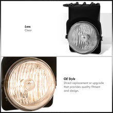 Load image into Gallery viewer, GMC Sierra 1500 1500HD 2500HD 3500 2003-2006 / Classic 2007 Front Fog Lights Clear Len (Includes Switch & Wiring Harness)